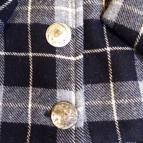 Vintage Gray Plaid LIMBO Wool Blazer - Picture 3 of 6